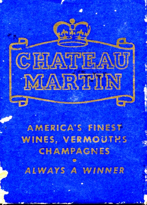Chateau Martin [Blue] [Gilded] front image