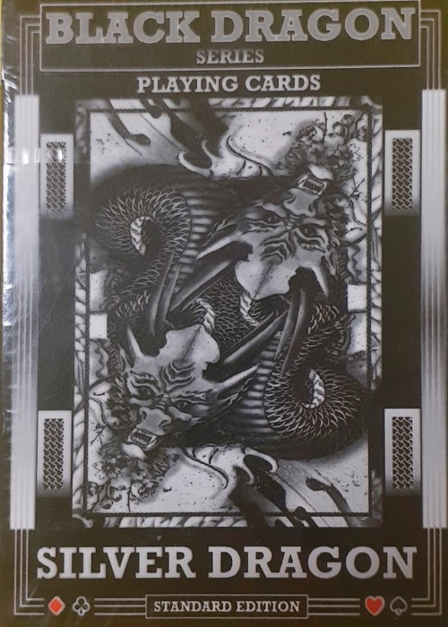 Silver dragon front image