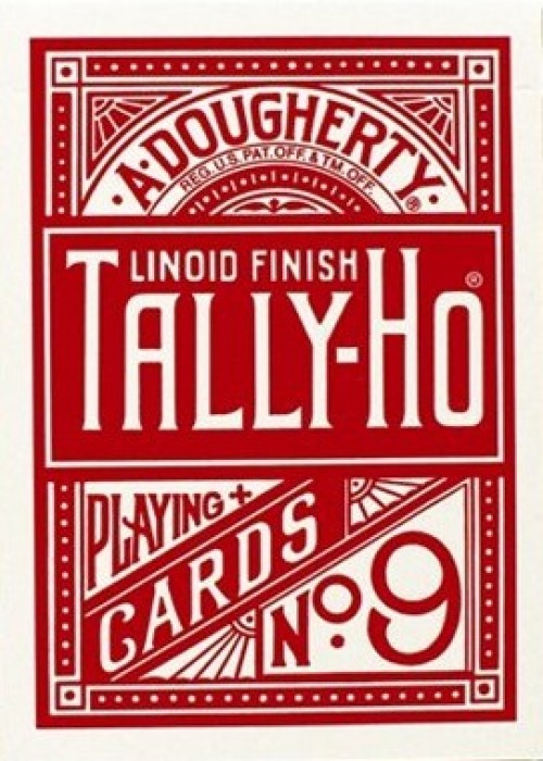 Tally-Ho Fan Back Red front image