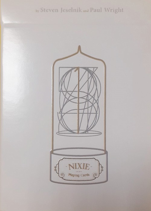 Nixie white gold front image