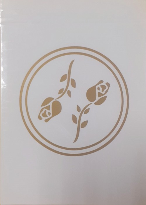 Black roses white gold - unnumbered front image