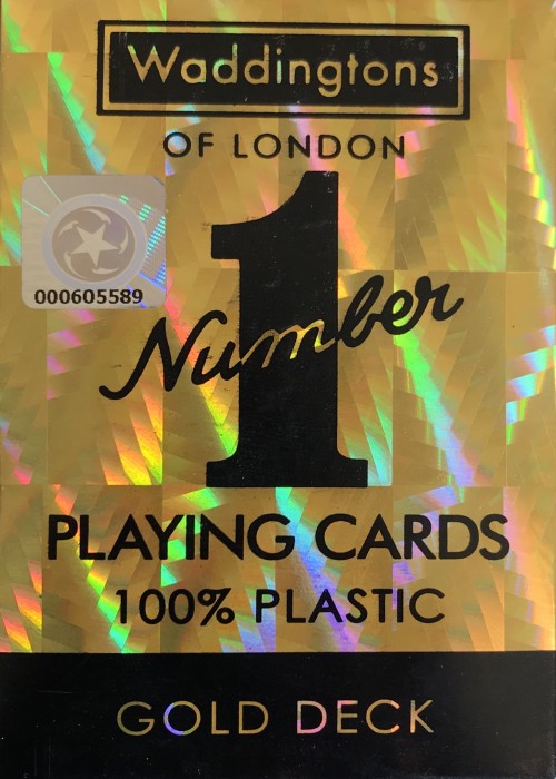 Waddingtons Number 1 gold front image