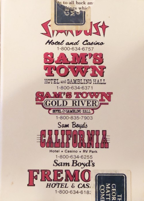 Sams Town front image
