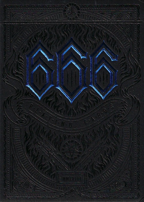 666 Cobalt Blue front image