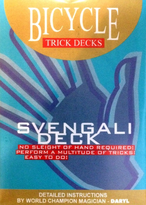 Svengali Deck [Bicycle] (Blue) front image