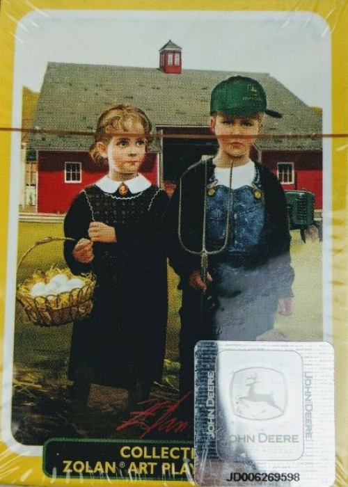 John Deere American Gothic Farm Kids front image