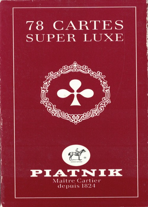 Jeu du Tarot 78 Cartes Super Luxe front image