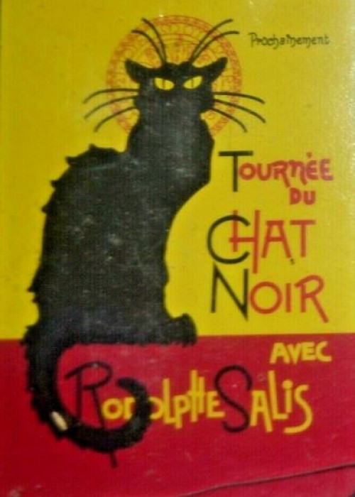 Le Chat Noir by Toulouse Lautrec â€“ â€œBlack Catâ€ front image
